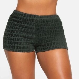 Skims women’s Spa Terry Shorts women’s Sz 4X Pine